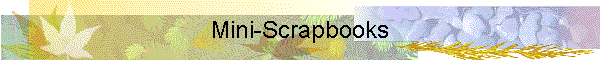 Mini-Scrapbooks
