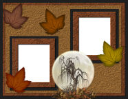 free autumn leaves scrapbooking paper to download