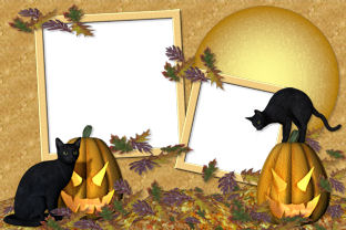 Halloween Photo Greeting Card Free Download