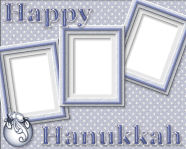 free chanukkah scrapbook photo cards to print